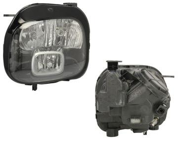 Фара лампа лівий citroen c3 aircross 17- valeo фото №1