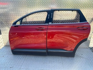 Двері передні ліві перед le santa fe 4 iv 20r y2r фото №1