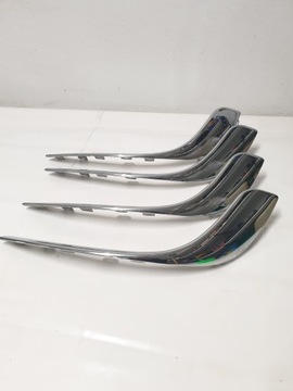 Renault scenic iii планка хром лівий перед фото №1