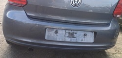Vw polo v 6r 12r 5d бампер зад задний pdc ld7r фото №1