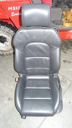 Kpl сиденья диван кожа audi a3 8p 8p7 рестайлинг cabrio фото №1