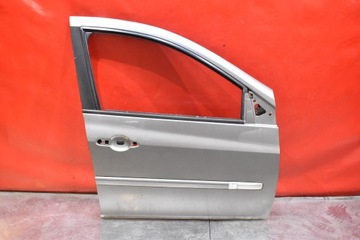 Двері праві перед передні сірий renault clio 3 iii 5d hb 09-12 фото №1