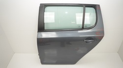 Двері лівий зад skoda fabia ii рестайлінг 10-15r hb lf8j фото №1