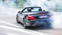 Mercedes sl r231 w231 спойлер спойлер якість!!! фото №1