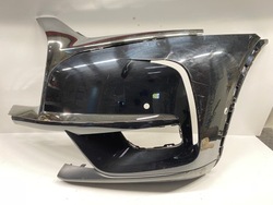 Ліва сторона бампер перед переднє хром citroen ds7 2017- фото №1