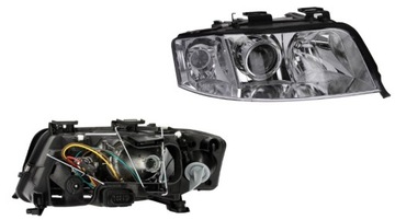 Фара лампа правий audi a6 c5 01-05 tyc фото №1