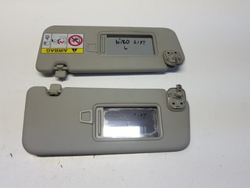 Kia niro рестайлінг захист сонцезахисна права ліва фото №1