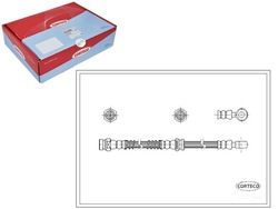 Шланг гальмівний гнучкий corteco фото №1