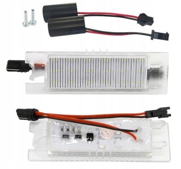 Подсветка led opel insignia astra j h corsa d фото №1