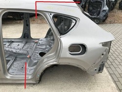 Mazda cx-60 cx60 2023 2024 четверть левый зад задняя з куском крыша фото №1