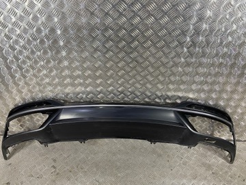 Спойлер бампера заднього audi a4 b9 рестайлінг s-line фото №1