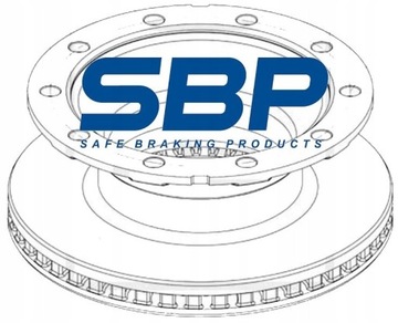 Sbp 01-da002 барабан гальмівний 01-da002 01-da002 фото №1