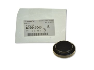 Заглушка вал розподільний вал зад 807045040 оригінальний номер subaru фото №1