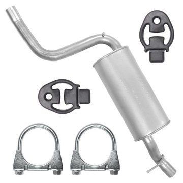 Глушник кінцевий ford focus c-max i 1 mk1 2.0 фото №1