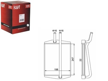 Обігрівач fiesta 95- hart фото №1