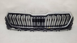 Решітка радіатора решітка бампера перед skoda kodiaq рестайлінг 2021+ 565853653 фото №1