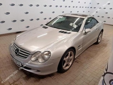 Перед капот фара pas 744 723 mercedes sl r230 фото №1