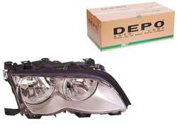 Фара h7 электрический з двигателем цвет вкладыш фото №1