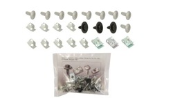 Набір кліпси кронштейни захисні накладки двигуна citroen c3 фото №1