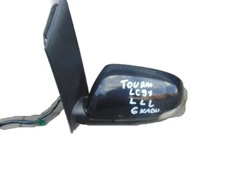 Дзеркало ліві vw touran i 6 кабелі lc9x фото №1