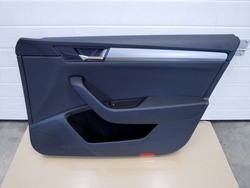 Оббивка боковина двері перед праві 3v1867014c skoda superb iii фото №1