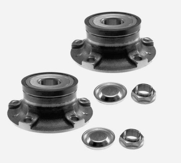 Набор ступица подшипник колёса зад citroen c5 iii ,c6 ,peugeot 407, 508 ,607 фото №1