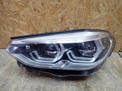 Лампа левая фара полный led bmw x3 g01 x4 g02 фото №1