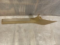 Audi a8 d3 4e0 02-09 защита порога левый перед светлая 4e1864613e фото №1