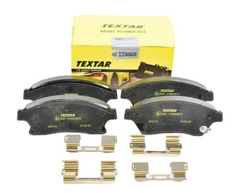 Textar тормозные колодки тормозные перед chevrolet aveo t300 фото №1