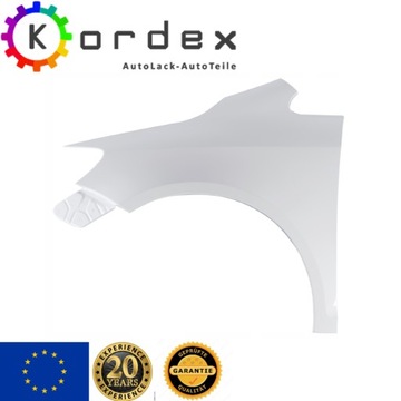 Крыло volkswagen golf v plus 5 + цвет lb9a b9a 05-09 левый перед фото №1