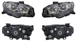 Фара лампа honda civic 16- l+p tyc фото №1