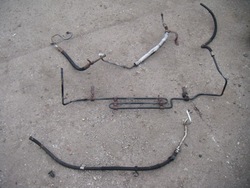 Ford transit connect 02-13 1.8 tdci шланг дроти підсилювача комплект фото №1