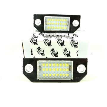 Подсветка led номерного знака регистрационный лампы ford c-max focus 2 ii фото №1
