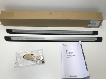 Планка планки порогова підсвічувана audi a1 комплект фото №1