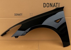 Крило лівий сталевий tesla модель 3 iii дорестайлінг лак pbsb фото №1