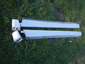 Поріг пороги захисні накладки ml w163 рестайлінг mercedes 744 лівий фото №1