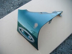 Korando ii 2 96- панель під лобовим склом праві фото №1