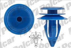 Land rover range evoque клипсы подкрылки / планки фото №1