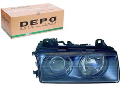 Depo фара l h1, електричний, механічний, колір фото №1
