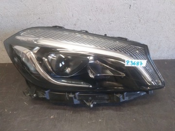 Лампа права mb a-klasa w176 рестайлінг повний led hp фото №1