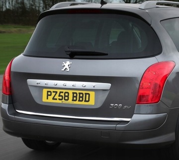 Peugeot 308 i sw - планка хром хромована кришка фото №1