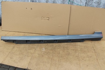 Vw passat b8 2014-2023 поріг лівий планка порогова накладка ліва + хром фото №1