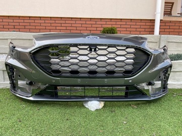 Kuga mk3 2019- бампер перед st line решётка радиатора решётка фото №1