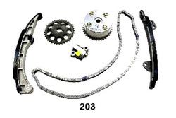 Japanparts набір ланцюг розподільний вал toyota yaris 1. фото №1