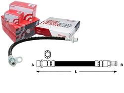 Шланг гальмівний [brembo] фото №1