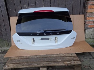 Volvo v60 кришка зад задня скло 614-46 11r фото №1