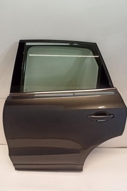 Audi q5 дверь левый зад 2011 lz7s фото №1