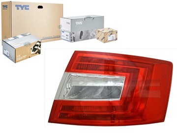Лампа зад p skoda octavia iii liftback 11.12-06.16 tyc фото №1