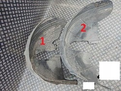 Vw passat b6 підкрилок задні праві ліва фото №1