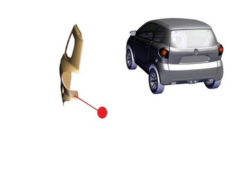 Крыло левый зад minauto sensation оригинал фото №1